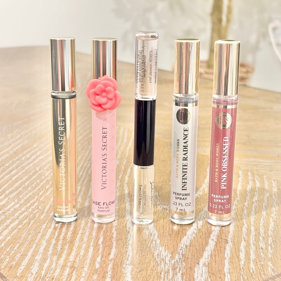 Victoria's Secret Other - Victorias Secret VS Rollerball Bundle 5pc Heavenly Tease Bombshell Seduction BBW